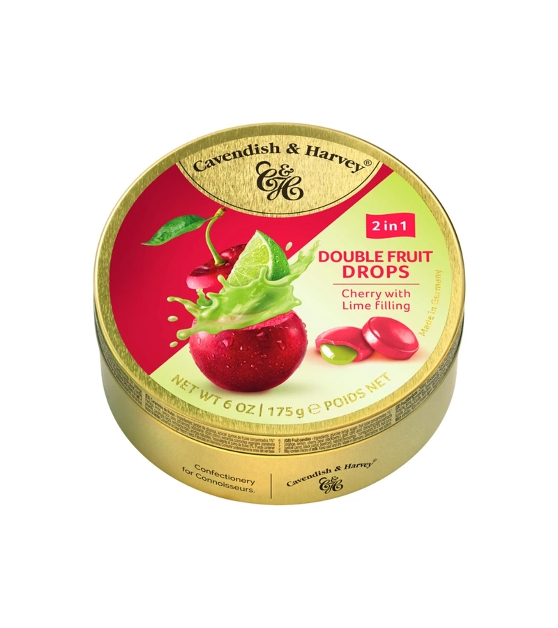 Cavendish & Harvey Cherry with Lime Filling, 175g